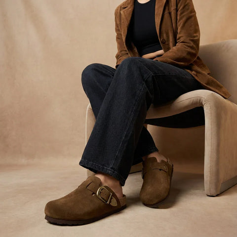Hamlet Leather Clogs