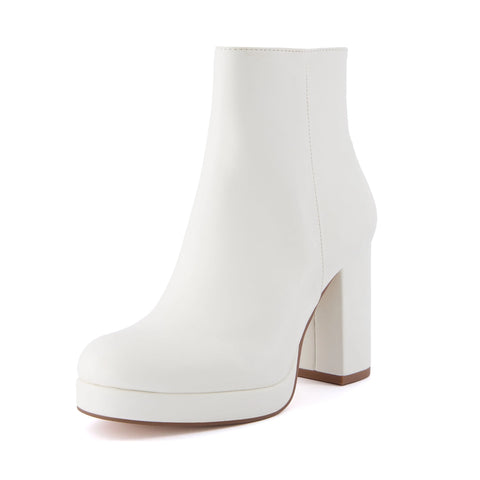Dish Heeled Boot
