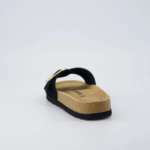 Leeds Leather Slide Sandals