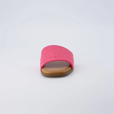 Sesame Raffia Slide Sandal