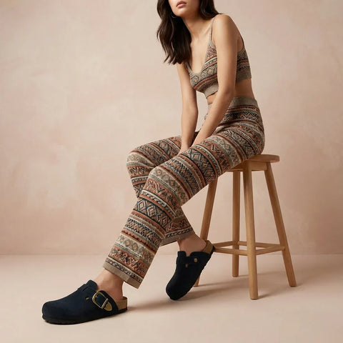 Hamlet Leather Clogs