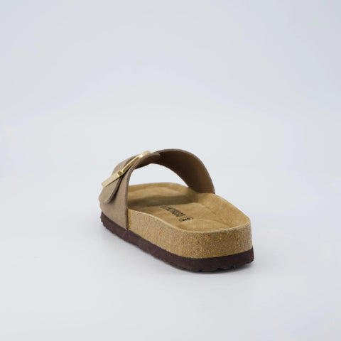 Leeds Leather Slide Sandals