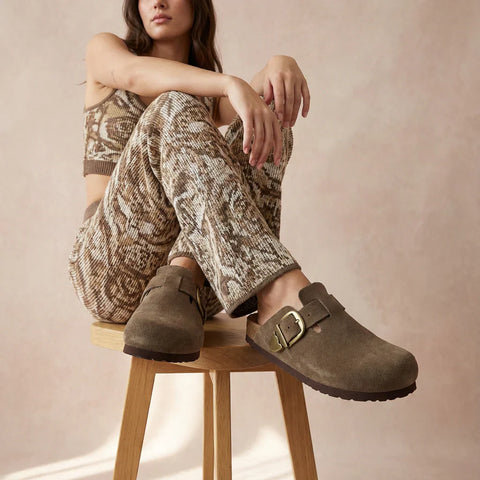 Hamlet Leather Clogs