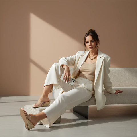 Brit Wedge Sandal
