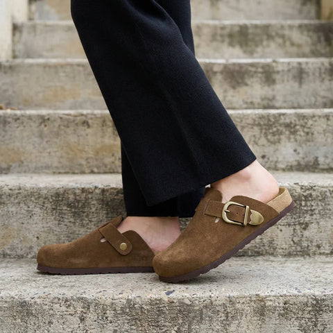 Hamlet Leather Clogs